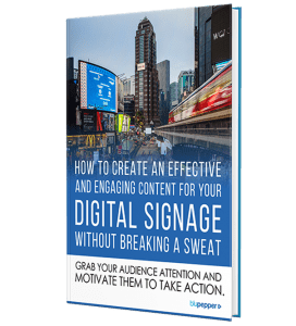 15 Tips To Look Out in Creating Your Digital Signage Content | Blupepper